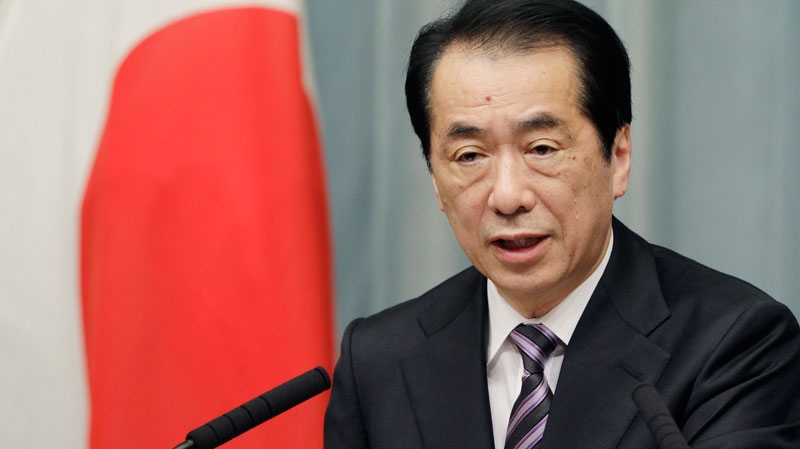 Japanese Prime Minister Naoto Kan speaks during a news conference at his official residence in Tokyo Friday, May 6, 2011. (AP / Koji Sasahara)