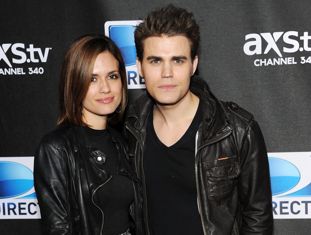 Paul Wesley and Torrey Devitto