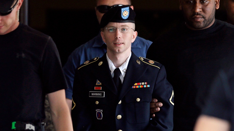 Bradley Manning's maximum possible prison sentence reduced to 90 years