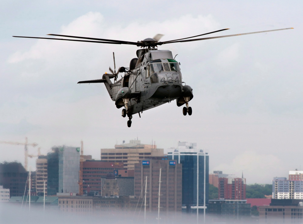Sea King, helicopter, Halifax, Nova Scotia