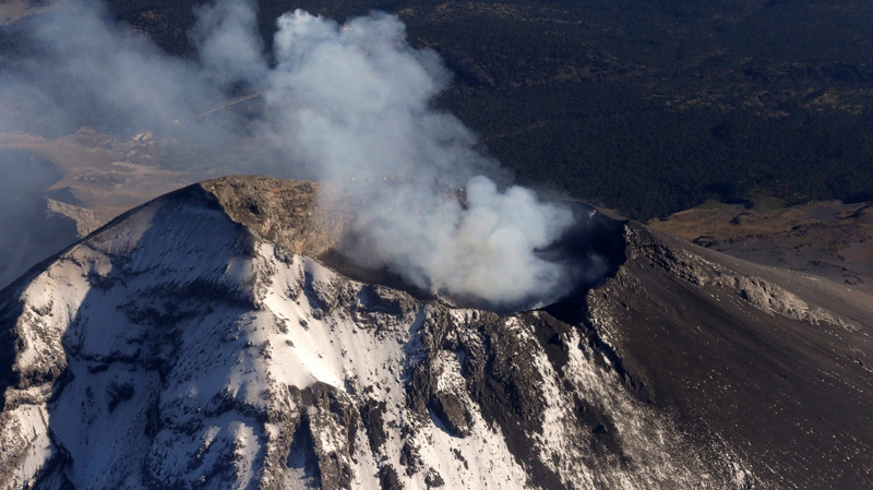 Popocatepetl volcano under constant watch