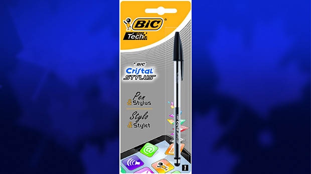 Bic Cristal Stylus pen
