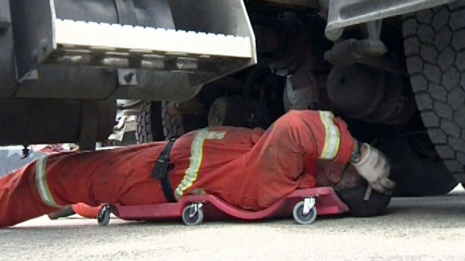 Truck inspection blitz