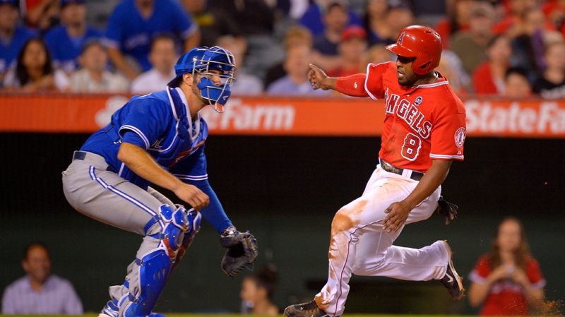 Jays fall to Angels 8-2