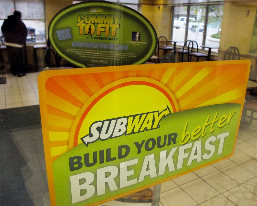 Woman gives birth in subway restaurant