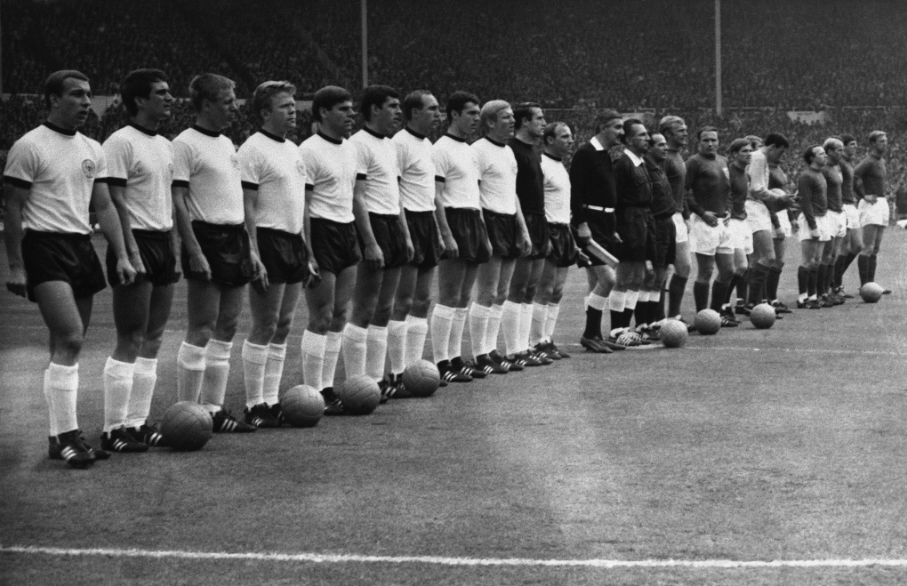 1966 West German Soccer Team