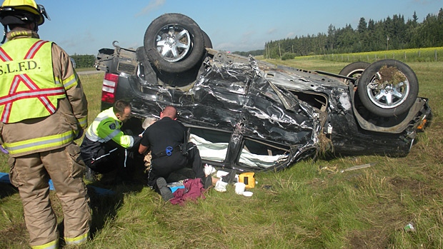 Sylvan Lake collision, Aug 3, 2013
