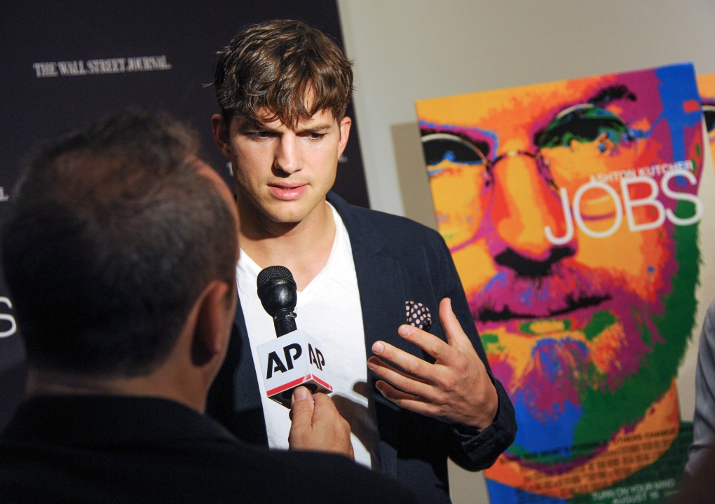 Ashton Kutcher admires Steve Jobs for keeping pers