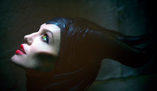 Angelina Jolie in the title role of 'Maleficent'