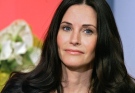 Courteney Cox, of the FX Network television series "Dirt," is shown before her interview on the NBC "Today" television program, in New York Feb. 27, 2008. (AP / Richard Drew)