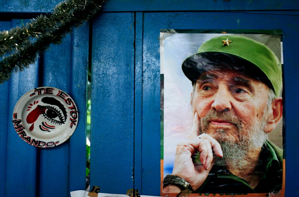 Fidel Castro poster in Havana