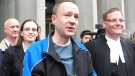 Byron Sonne talks to media outside court in Toronto, Wednesday, May 18, 2011. (Pat Hewitt / THE CANADIAN PRESS)