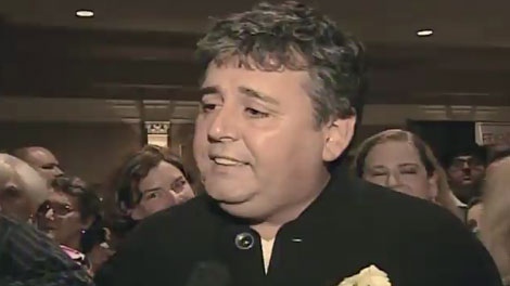 Fr. Joe LeClair speaks publicly for the first time after his gambling addiciton was exposed last month. (Picture taken: May 17, 2011)