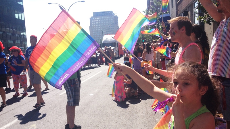 child at gay pride parade montreal 2013