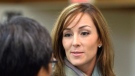 Amanda Lindhout attends a reception held in her honour by the Alberta Somali-Canadian community in Calgary on Sunday Feb. 21, 2010. (Larry MacDougal / THE CANADIAN PRESS)