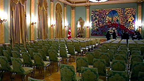 Rideau Hall in Ottawa is seen in this undated file photo.