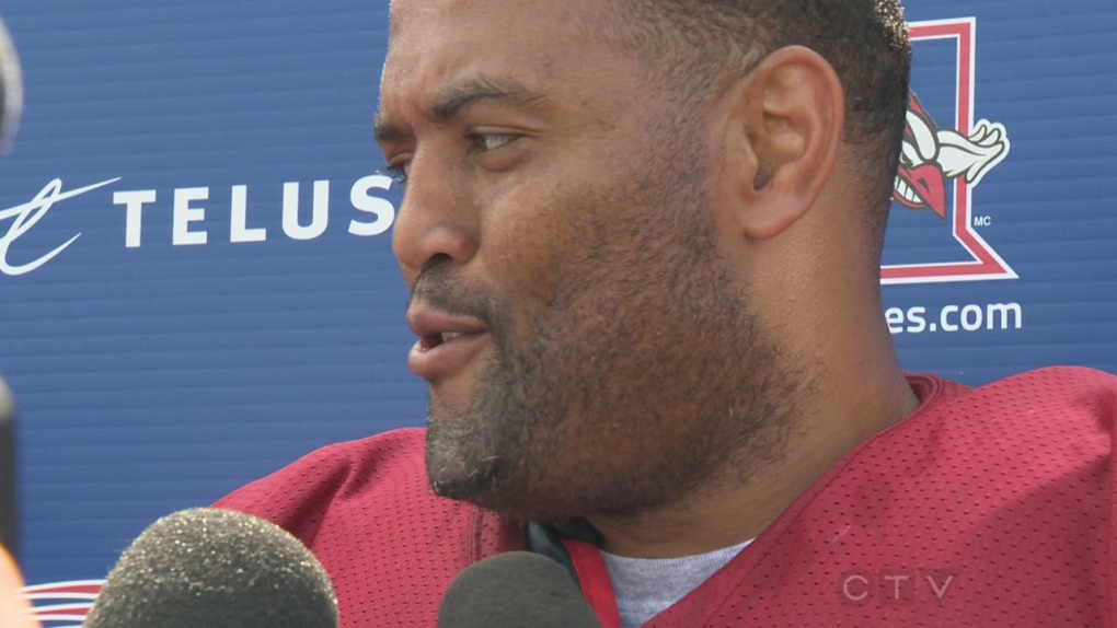 Anwar Stewart played 11 seasons with the Alouettes