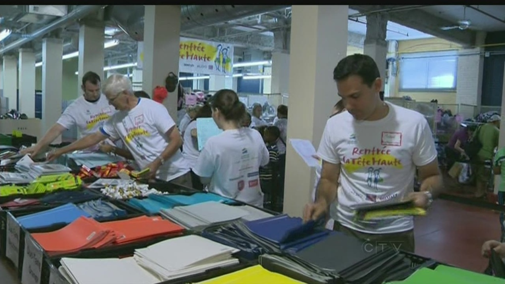 CTV Montreal: School supplies for those in need
