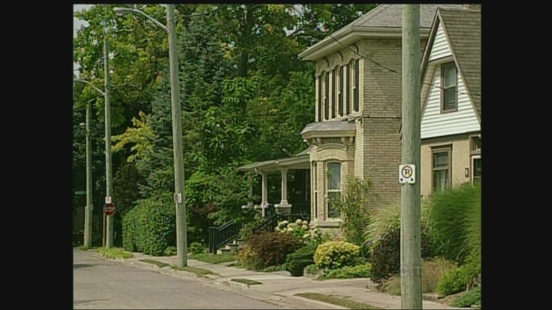 Homes in the Blackfriars neighbourhood are seen in London, Ont. on Tuesday, August 20, 2013.
