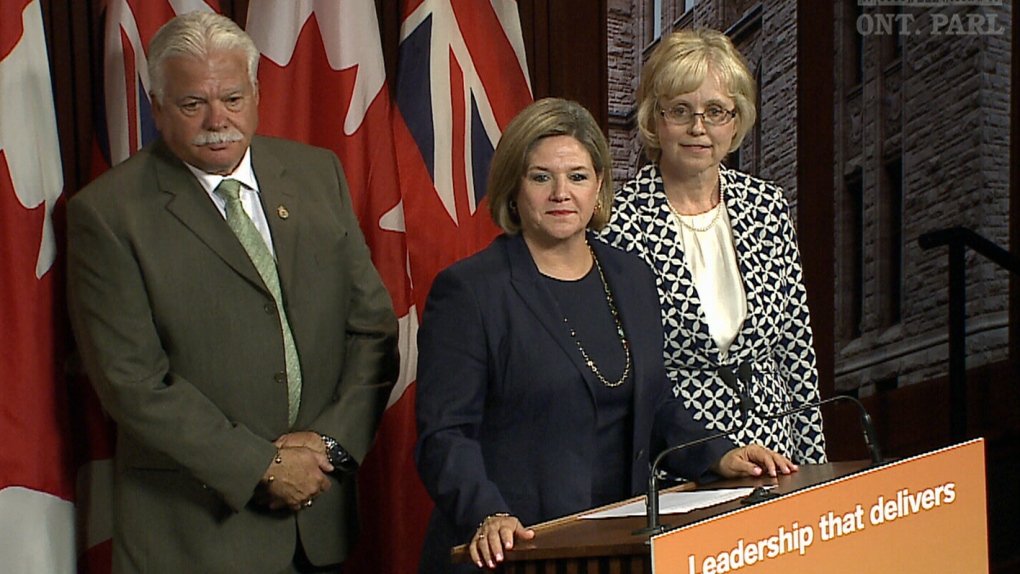 Horwath welcomes new MPPs