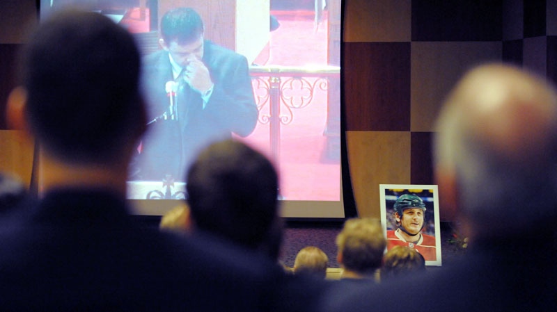 Hundreds turn out for Derek Boogaard funeral - The Globe and Mail