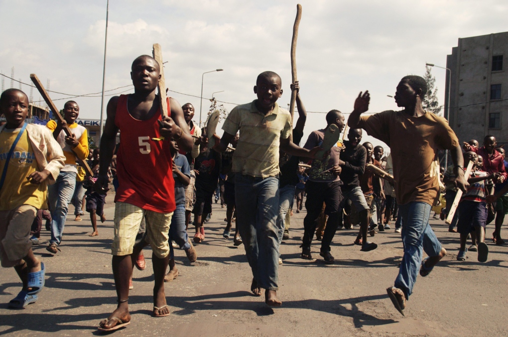Goma, Congo, protesters