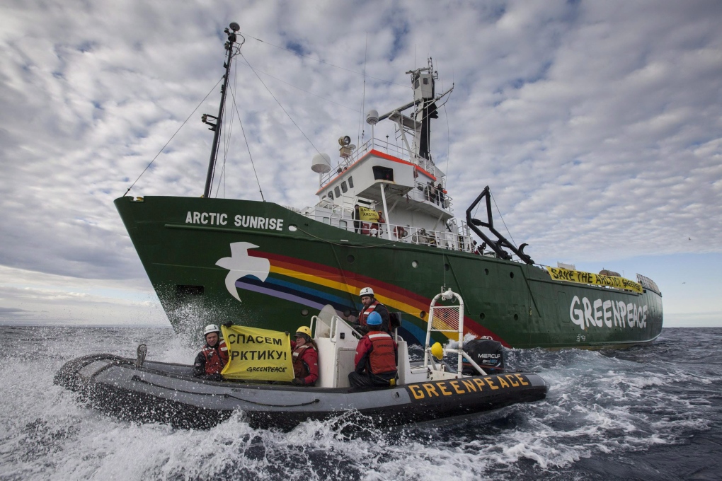 Greenpeace says it's leaving Russian waters