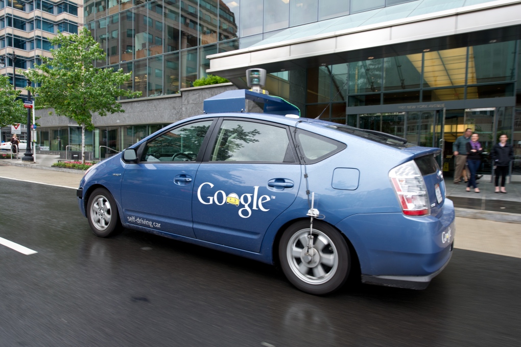 The Google self-driving car 