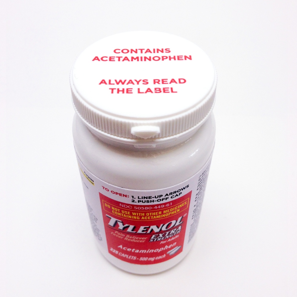 Tylenol new label