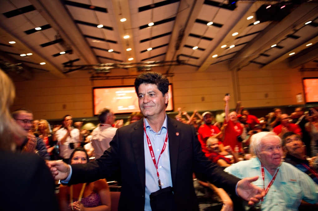 Jerry Dias, elected president of Unifor union
