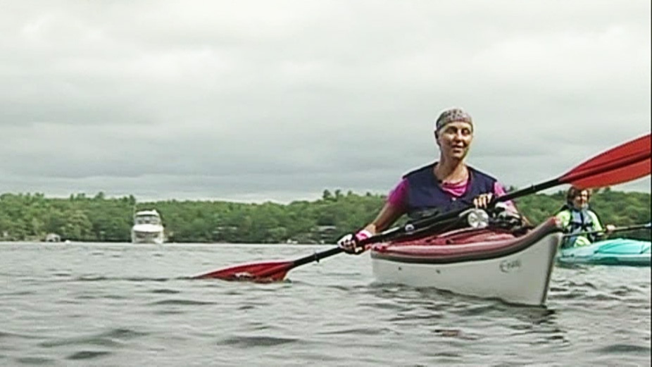 CTV Barrie: Canoeing for cancer