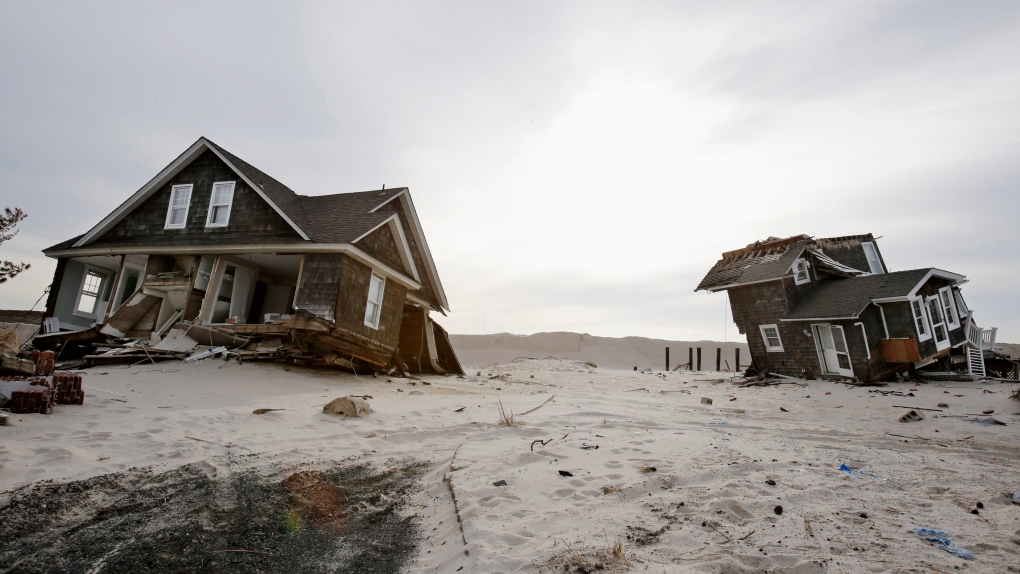 Superstorm Sandy's 'freaky' path