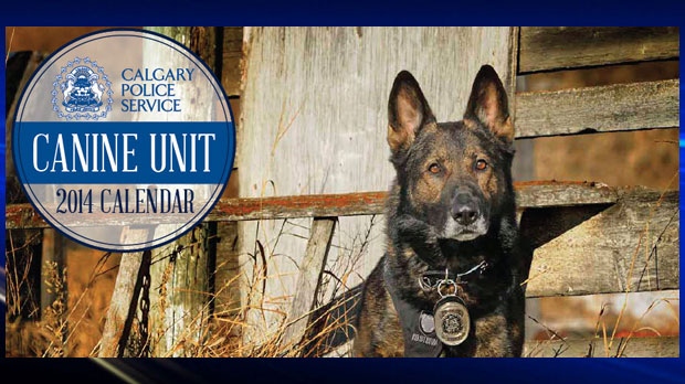 Calgary Police Service, Canine Unit Calendar, Calg