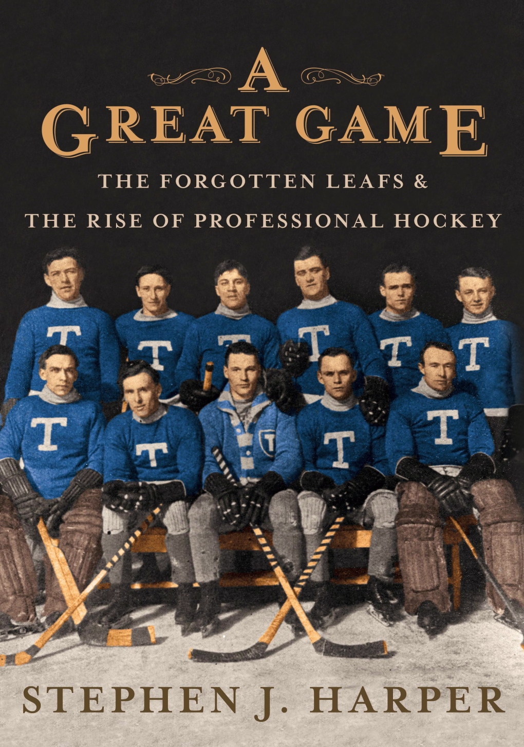 The Prime Minister's book on the history of hockey