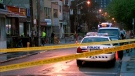 Three victims suffered gunshot wounds when they were shot near a nightclub in the Kensington Market area in the early hours of Sunday morning on May 29, 2011. 