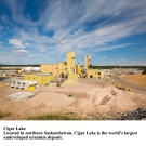 Cigar Lake uranium mine. (Cameco Photo)