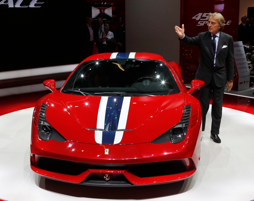 New Ferrari debuts at Frankfurt Auto Show