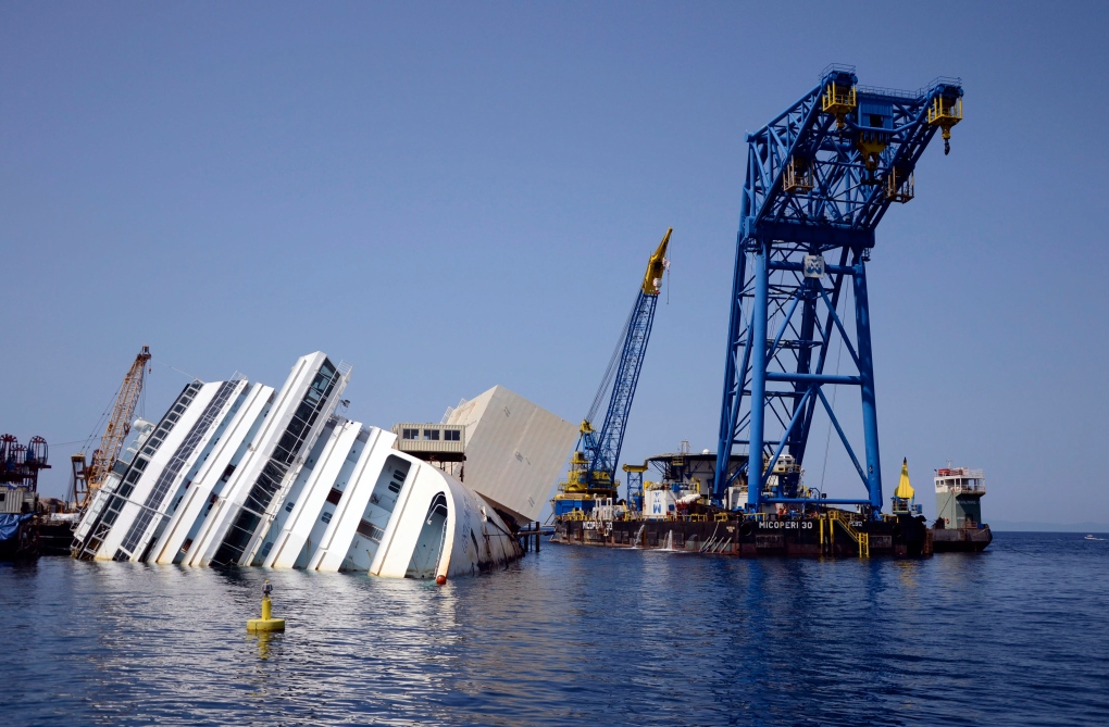 Costa Concordia cruise ship to be set upright
