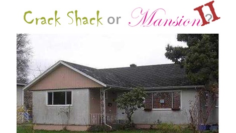 Popular local online game, Crack Shack or Mansion shows pictures of actual real estate listings to players and asks them to guess if the houses are worth $1 million, or if they have been involved in drug production. (Crack Shack or Mansion)