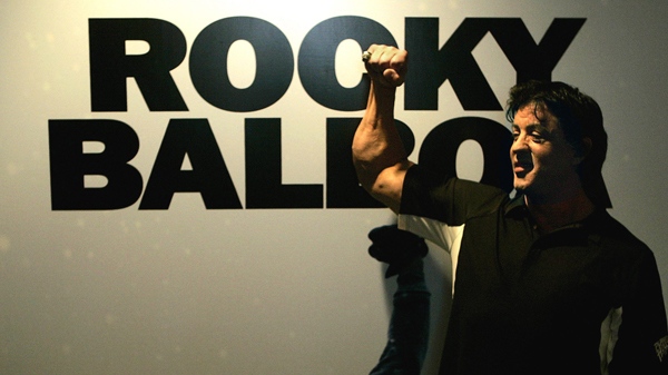 Actor Sylvester Stallone poses for photographers during a press conference to promote his latest Rocky VI movie in Mexico City, Thursday, Jan. 4, 2007. (AP / Eduardo Verdugo)