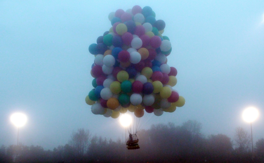 U.S. balloonist's cross-Atlantic trip cut short