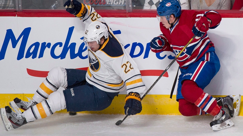 Montreal Canadiens' Brendan Gallagher, right, and 