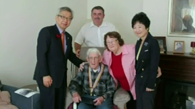 Korean War vet honoured