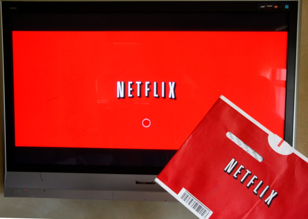 Netflix DVD envelope and Netflix