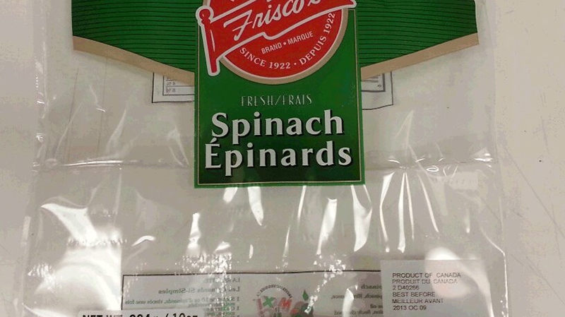 Frisco's brand spinach product