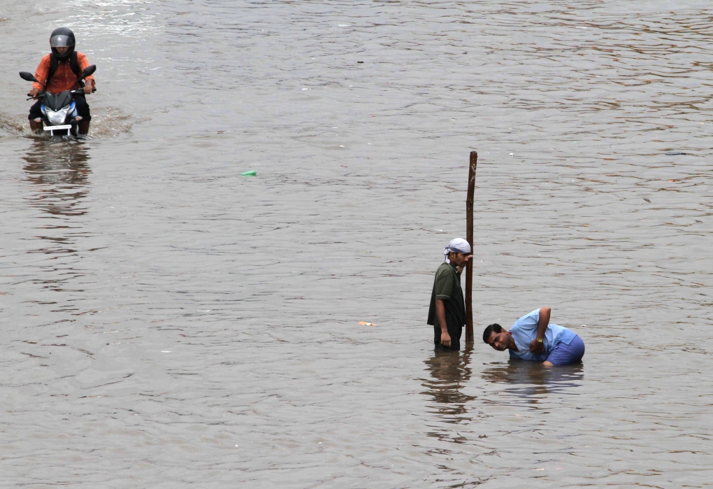 Flooding in Ahmadabad, India