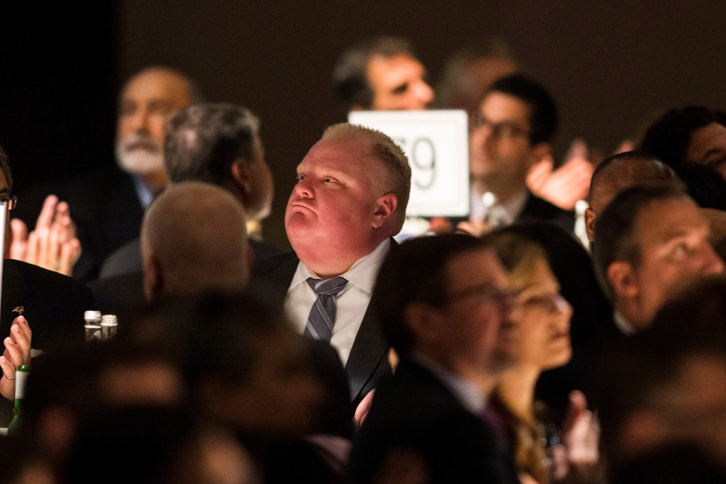 Rob Ford's approval rating at 50%