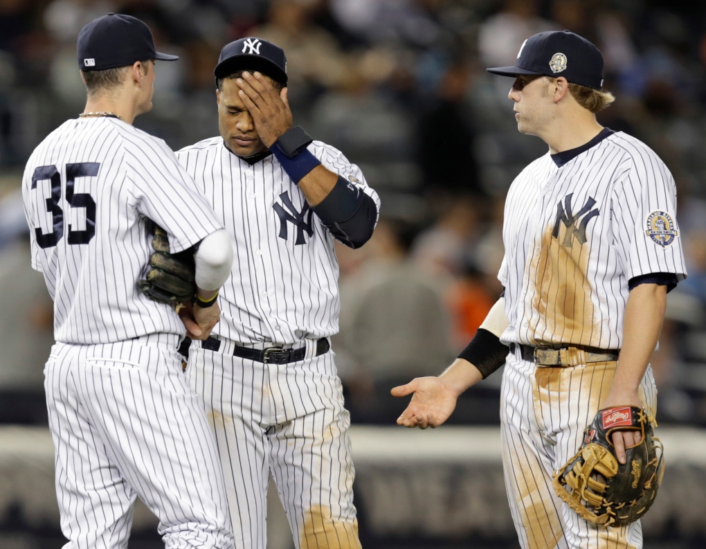 New York Yankees Get Eliminated From The Postseason In A Fitting Way.