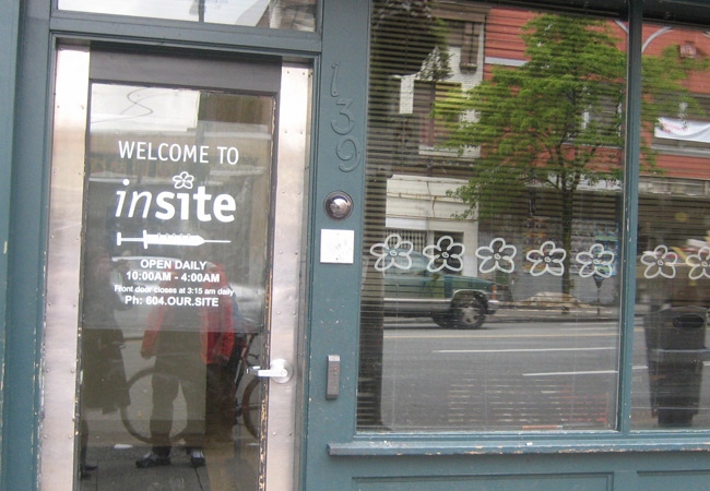 Supervised injection facility Insite in the Downtown Eastside, Vancouver, B.C., Wednesday June 4, 2008.
