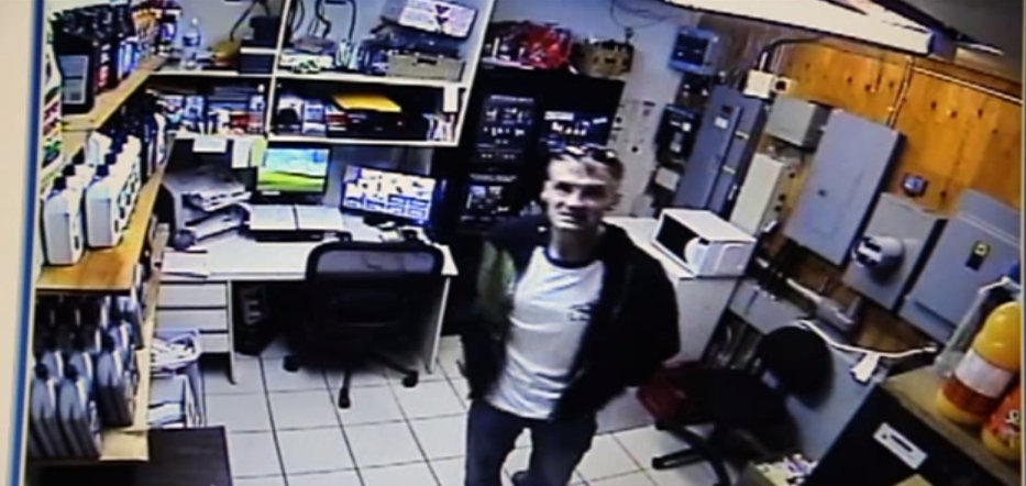 Lottery theft suspect